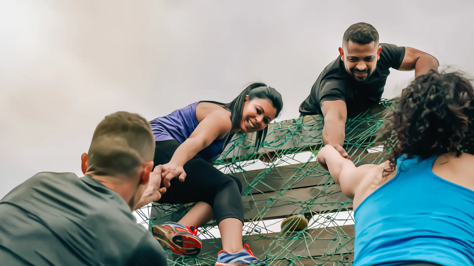 Personas trabajando en equipo
