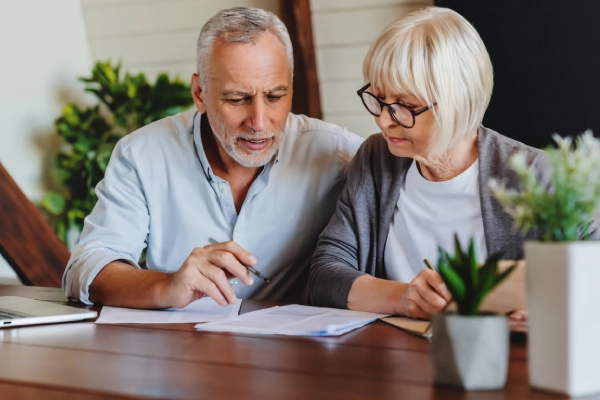 Pareja de pensionados